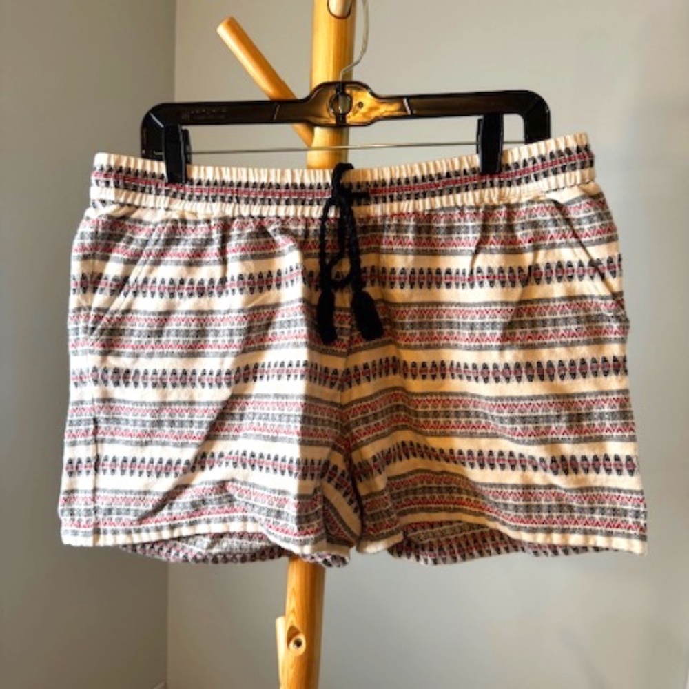 Garnet Hill Cotton Shorts, Size 14